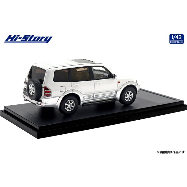 画像3: Hi Story 1/43 MITSUBISHI PAJERO Long SUPER EXCEED DI-DIESEL 3200 (1999) Sophia White/Satellite Silver