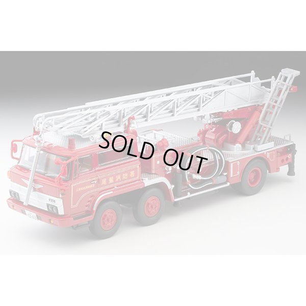 画像1: TOMYTEC 1/64 Limited Vintage NEO Hino TC343 Ladder Fire Truck (尾鷲消防署)