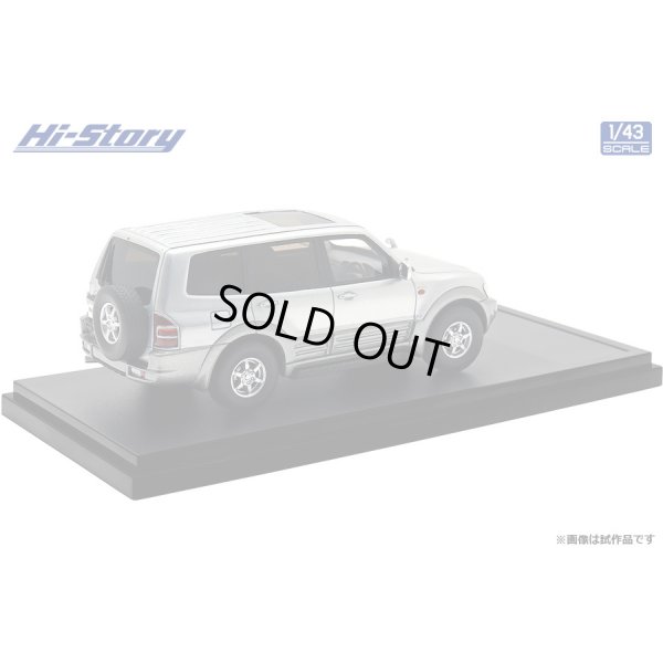 画像3: Hi Story 1/43 MITSUBISHI PAJERO Long SUPER EXCEED DI-DIESEL 3200 (1999) Satellite Silver/Queen's Silver