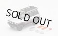 Gaincorp Products 1/64 Toyota Land Cruiser LC80 - Retrofit Version - LHD Silver/Maroon Red