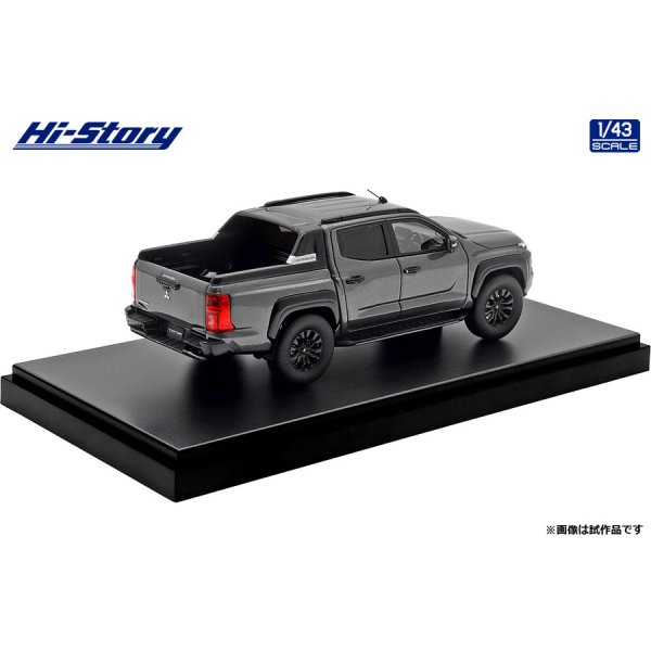 画像3: Hi Story 1/43 MITSUBISHI TRITON Double Cab 4WD (2024) Graphite Gray Metallic