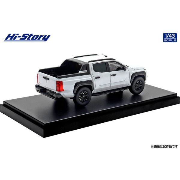 画像3: Hi Story 1/43 MITSUBISHI TRITON Double Cab 4WD (2024) White Diamond