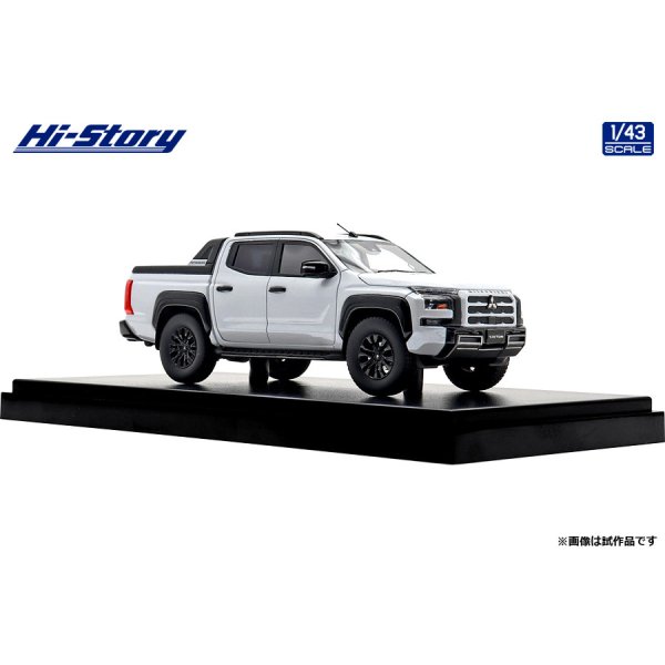 画像4: Hi Story 1/43 MITSUBISHI TRITON Double Cab 4WD (2024) White Diamond