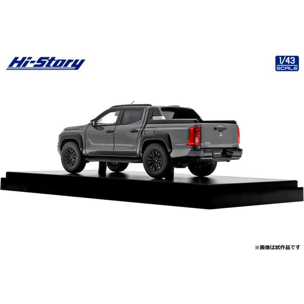 画像5: Hi Story 1/43 MITSUBISHI TRITON Double Cab 4WD (2024) Graphite Gray Metallic