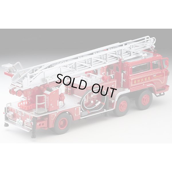 画像2: TOMYTEC 1/64 Limited Vintage NEO Hino TC343 Ladder Fire Truck (尾鷲消防署)