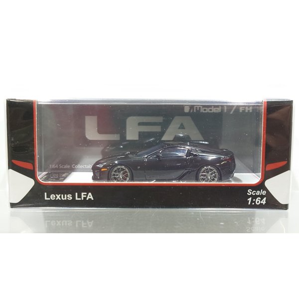 画像1: MODEL 1 1/64 Lexus LFA (LFA10) - Black