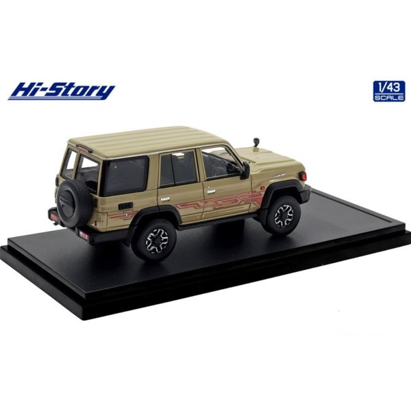 画像3: Hi Story 1/43 Toyota LAND CRUISER 70 AX (2023) Beige with Stripe Tape