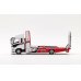 画像2: Gaincorp Products 1/64 Mitsubishi Fuso Truck - Double Decker Trailer / Wei Chuan Trailer Decoration White/Red (2)