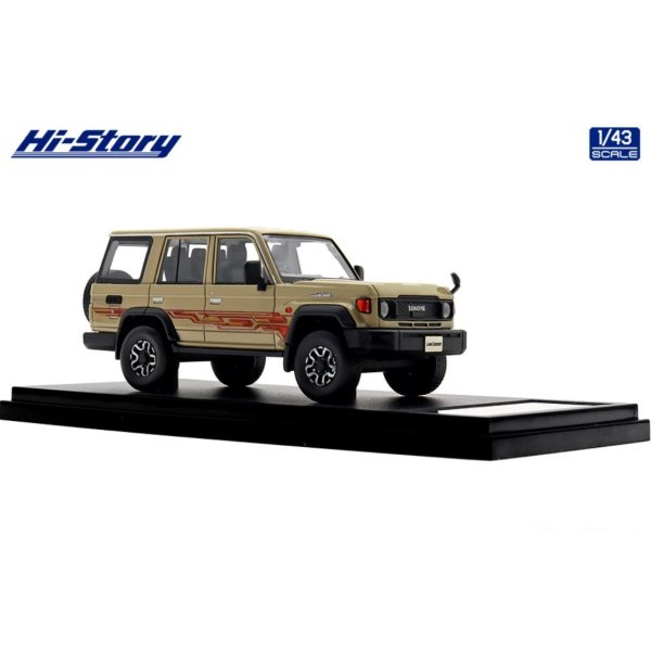 画像4: Hi Story 1/43 Toyota LAND CRUISER 70 AX (2023) Beige with Stripe Tape