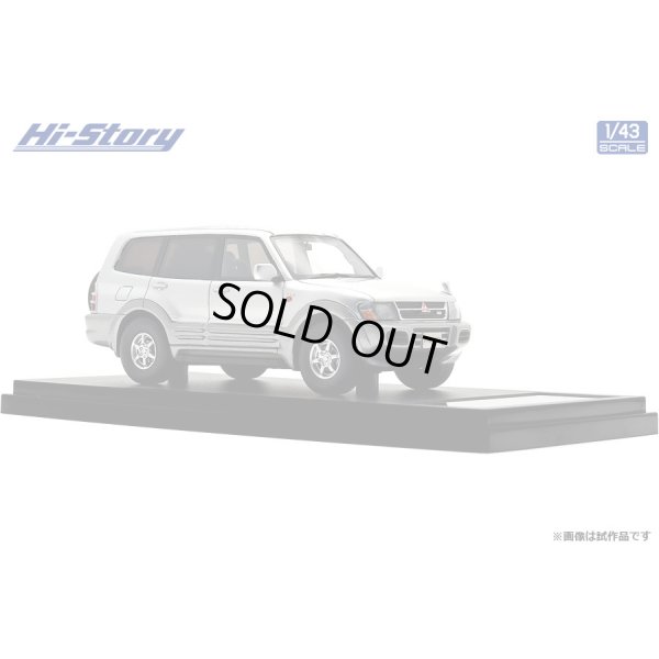 画像4: Hi Story 1/43 MITSUBISHI PAJERO Long SUPER EXCEED DI-DIESEL 3200 (1999) Satellite Silver/Queen's Silver