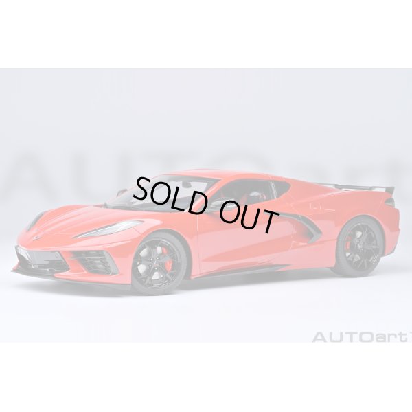 画像2: AUTOart 1/18 Chevrolet Corvette C8 Stingray Z51 (Torch Red)