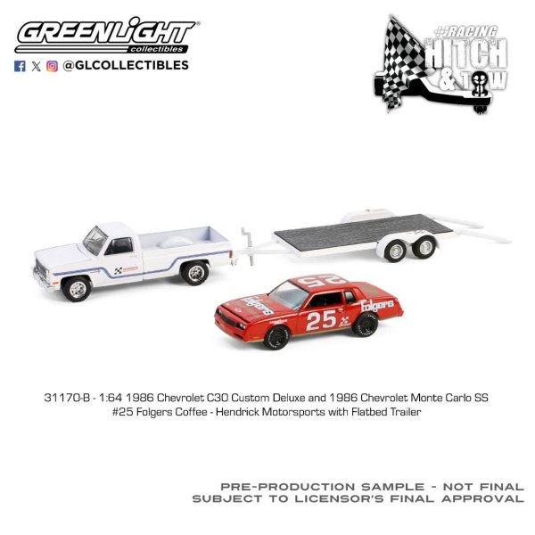 画像3: GREEN LiGHT 1/64 Racing Hitch & Tow Series 5