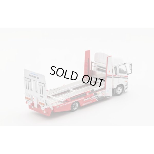 画像3: Gaincorp Products 1/64 Mitsubishi Fuso Truck - Double Decker Trailer / Wei Chuan Trailer Decoration White/Red