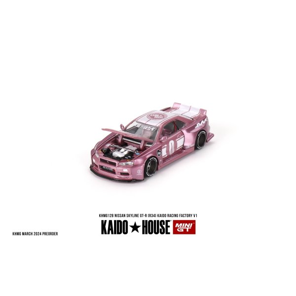 画像3: MINI GT 1/64 Nissan Skyline GT-R R34 KAIDO RACING FACTORY V1 (RHD)