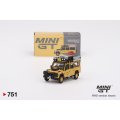 MINI GT 1/64 Land Rover Defender 110 Camel Trophy Amazon 1989 Team Japan (RHD)