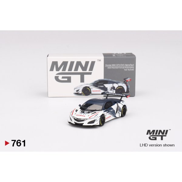 画像1: MINI GT 1/64 Honda NSX GT3 EVO Red Bull Formula Nurburgring 2023 Alpha Tauri (LHD) Yuki Tsunoda