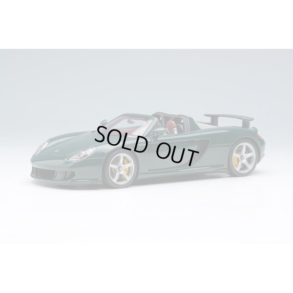 画像2: EIDOLON COLLECTION 1/43 Porsche Carrera GT 2004 Rear wing up British Racing Green Limited 80 pcs.