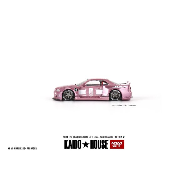 画像2: MINI GT 1/64 Nissan Skyline GT-R R34 KAIDO RACING FACTORY V1 (RHD)