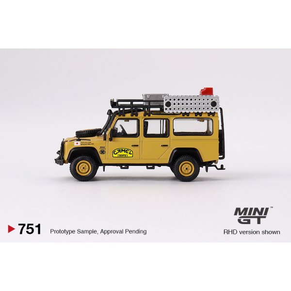 画像4: MINI GT 1/64 Land Rover Defender 110 Camel Trophy Amazon 1989 Team Japan (RHD)