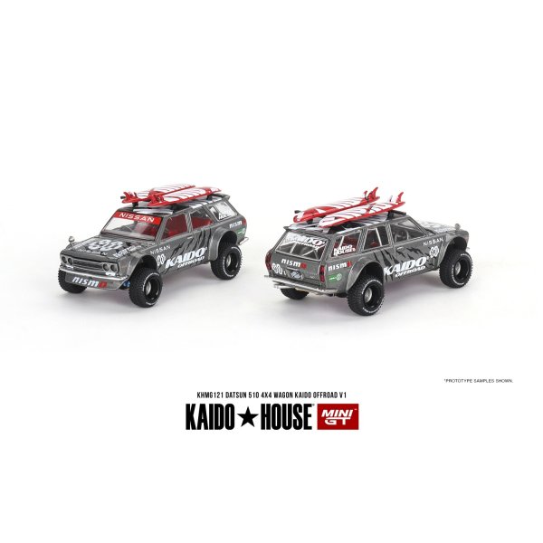 画像3: MINI GT 1/64 Datsun KAIDO 510 Wagon 4x4 Kaido Offroad V1 (RHD)