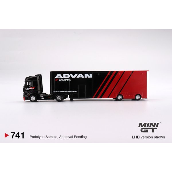 画像3: MINI GT 1/64 Mercedes-Benz Actors w/ Racing Transporter "ADVAN" (RHD)