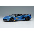 EIDOLON COLLECTION 1/43 Lamborghini Aventador SVJ 63 Roadster 2019 Blue Arione Limited 63 pcs.