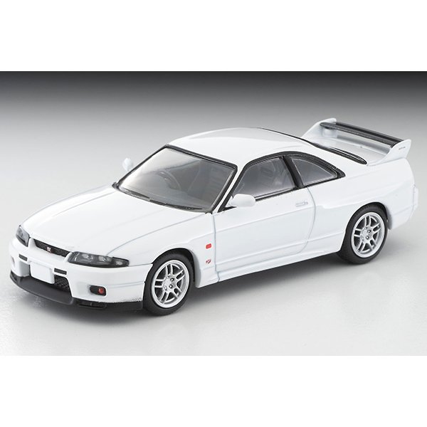 画像1: TOMYTEC 1/64 Limited Vintage NEO Nissan Skyline GT-R V-spec N1(White) '95