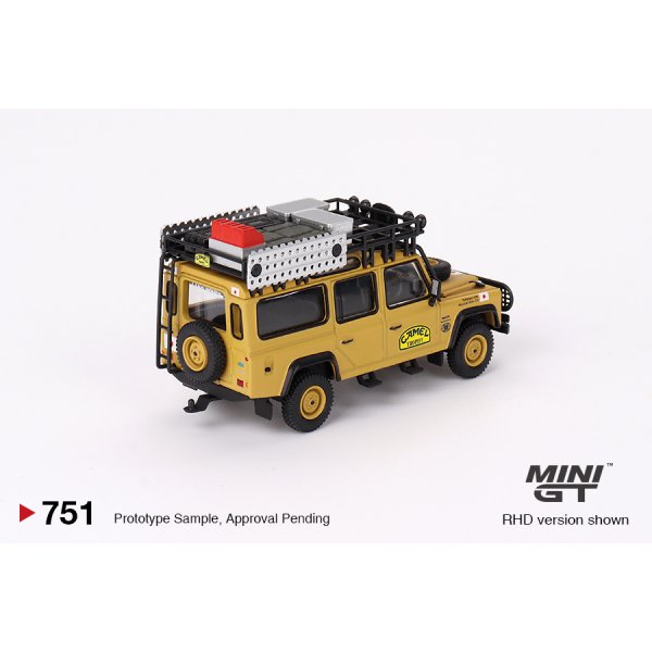 画像3: MINI GT 1/64 Land Rover Defender 110 Camel Trophy Amazon 1989 Team Japan (RHD)