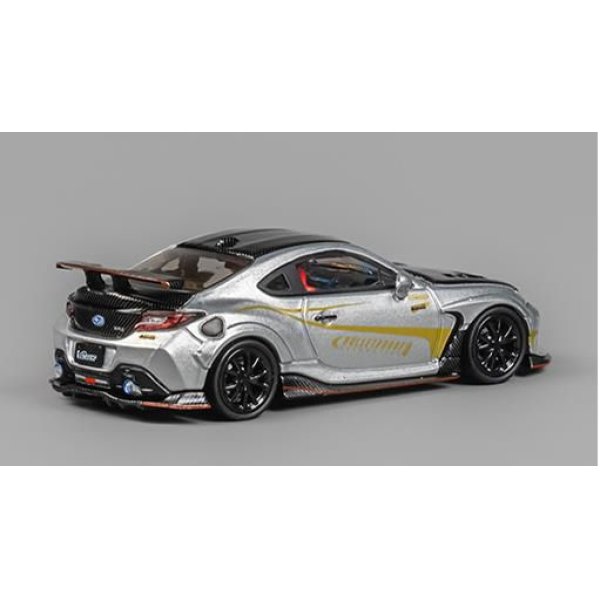 画像2: CM MODEL 1/64 Subaru BRZ Varis ARISING-1 Silver