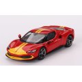 BBR Models 1/64 Ferrari 296 GTB Assetto Fiorano Rossa Corsa (Red)