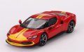 BBR Models 1/64 Ferrari 296 GTB Assetto Fiorano Rossa Corsa (Red)