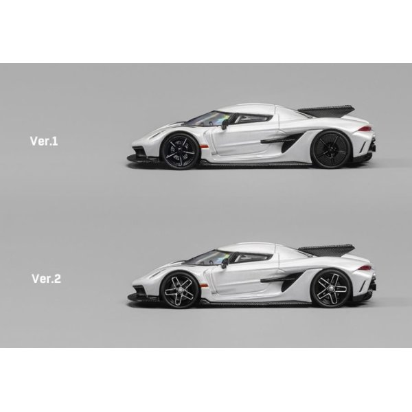 画像3: CM MODEL 1/64 Koenigsegg Jesko Absolute White