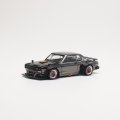 POP RACE 1/64 SKYLINE GT-R V8 DRIFT (HAKOSUKA) DARK CHROME