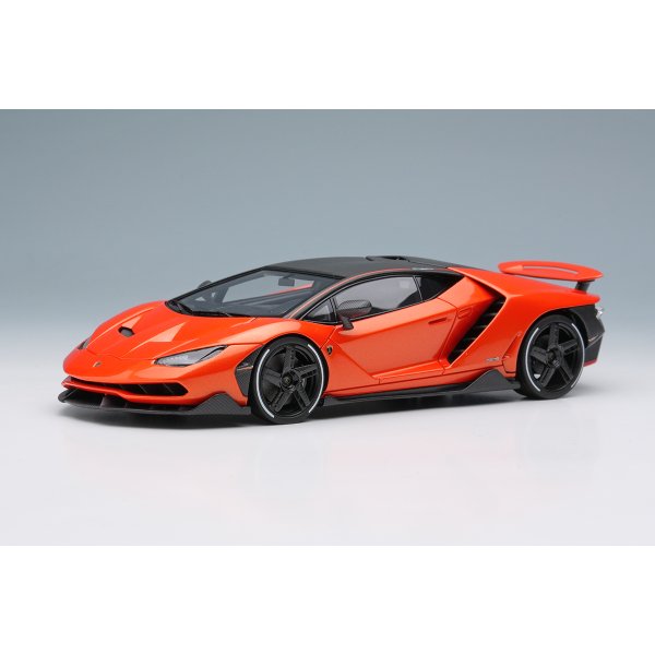 画像2: EIDOLON COLLECTION 1/43 Lamborghini Centenario LP770-4 2016 Rear Wing up Arancio Fuoco Limited 60 pcs.