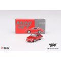 MINI GT 1/64 Porsche 901 1963 Signal Red (LHD)