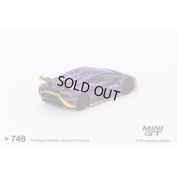 画像3: MINI GT 1/64 Lamborghini Huracan STO Viola Pasiphae (RHD)