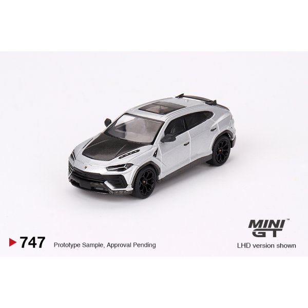 画像2: MINI GT 1/64 Lamborghini Urus Performance Grigio Nimbus (Gray) (LHD)