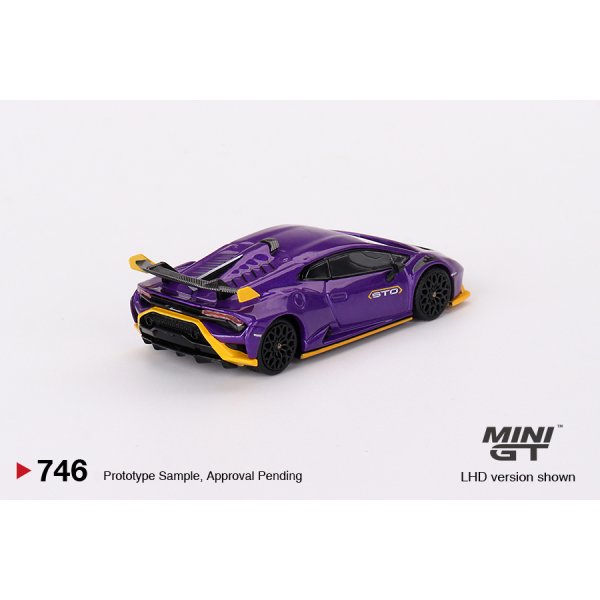 画像3: MINI GT 1/64 Lamborghini Huracan STO Viola Pasiphae (LHD)