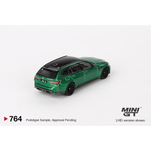 画像3: MINI GT 1/64 BMW M3 Competition Touring Isle of Man Green Metallic (RHD)