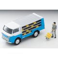 TOMYTEC 1/64 Limited Vintage Mazda E2000 Bottle Car (White/Light Blue)