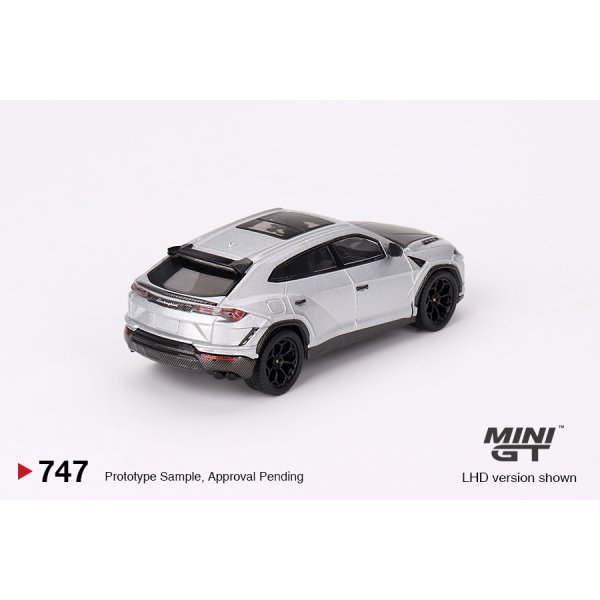 画像3: MINI GT 1/64 Lamborghini Urus Performance Grigio Nimbus (Gray) (LHD)