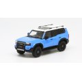 MODEL 1 1/64 Toyota Land Cruiser 250 Heritage Blue LHD