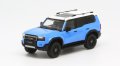 MODEL 1 1/64 Toyota Land Cruiser 250 Heritage Blue LHD