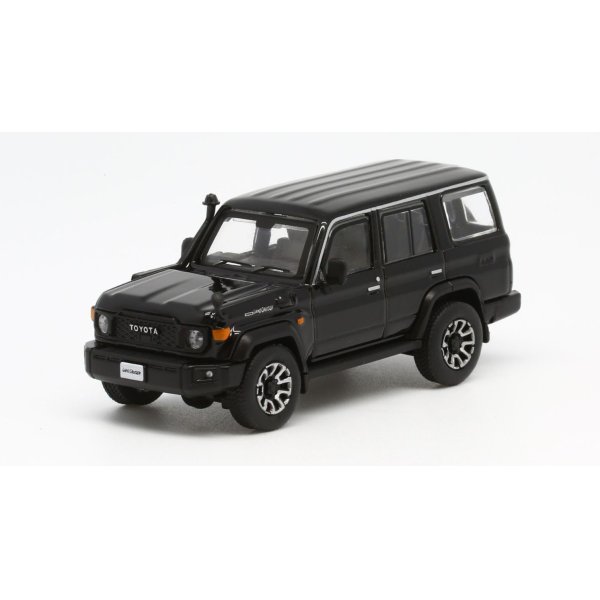 画像1: MODEL 1 1/64 Toyota Land Cruiser 70 Attitude Black Mica RHD