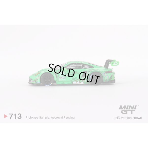 画像3: MINI GT 1/64 Porsche 911 GT3 R #80 GTD AO Racing 2023 IMSA Sebring 12 Hrs [Blister Packaging]