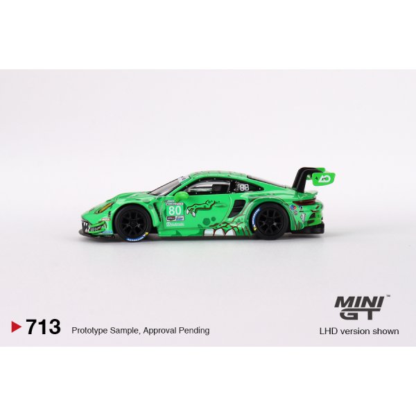 画像4: MINI GT 1/64 Porsche 911 GT3 R #80 GTD AO Racing 2023 IMSA Sebring 12 Hrs