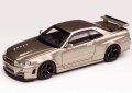 MOTORHELIX 1/64 Nissan Skyline GT-R R34 Z-TUNE Millennium Jade