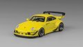 CM MODEL 1/64 993 Yellow Indonesia Limited Edition