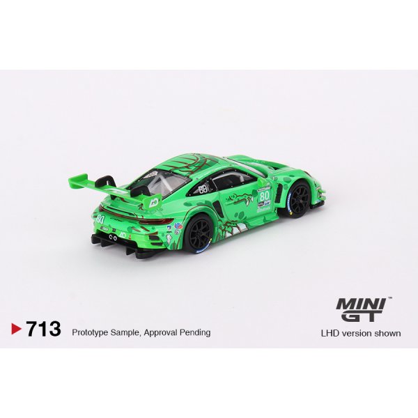 画像3: MINI GT 1/64 Porsche 911 GT3 R #80 GTD AO Racing 2023 IMSA Sebring 12 Hrs