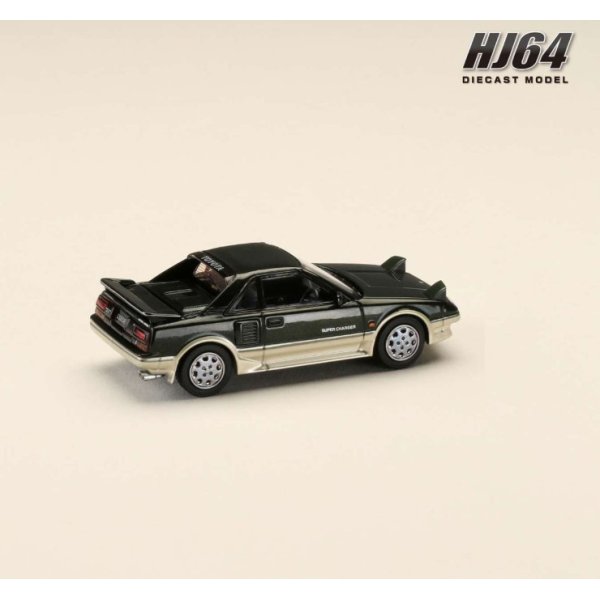 画像3: Hobby JAPAN 1/64 Toyota MR2 1600G-LIMITED SUPER CHARGER 1986 New Sherwood Toning